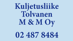 Kuljetusliike Tolvanen M & M Oy